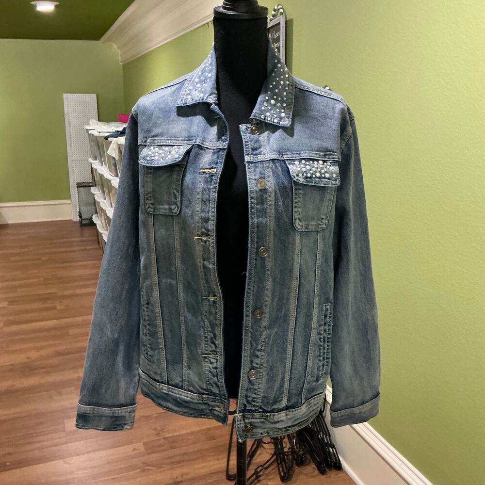 New Direction Denim Jacket size large